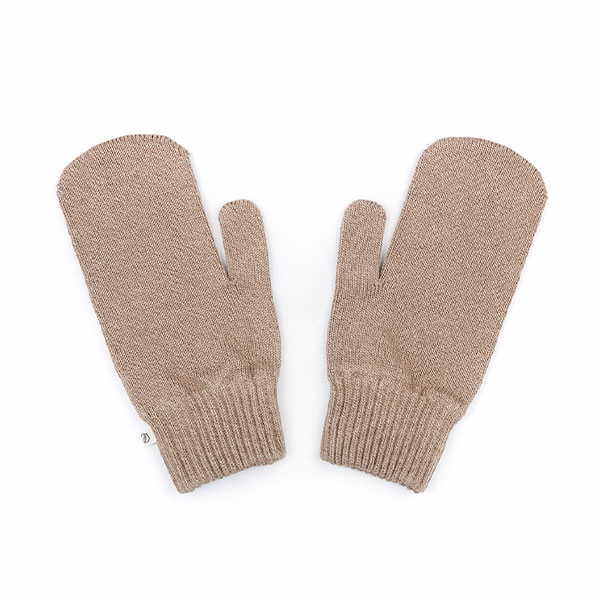 Ecoknit Mittens Taupe