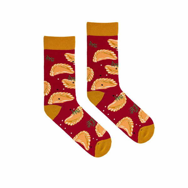 Vegane Socken | KABAK Socks burgundy Dumplings