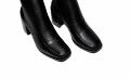 Veganer High Heel-Stiefel | GREEN LACES Linnea High Heel Boot Black