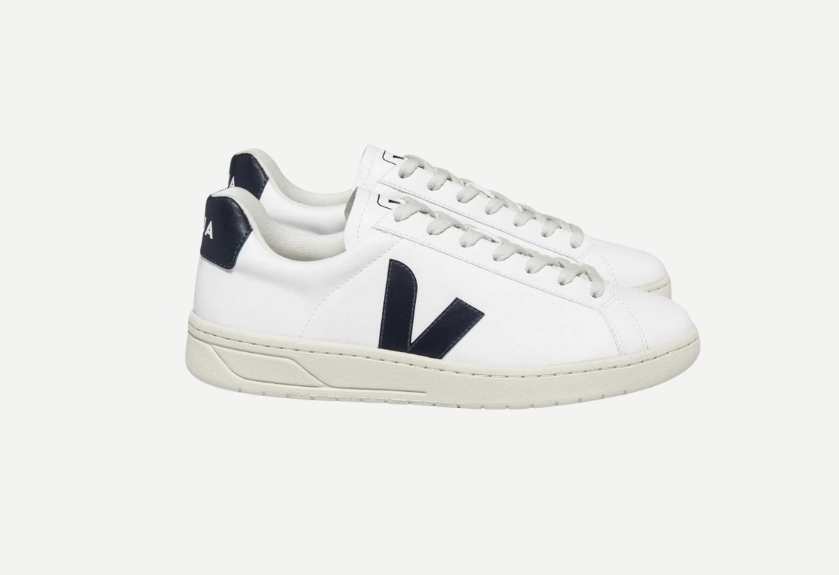 Vegane Sneaker Weiß mit V